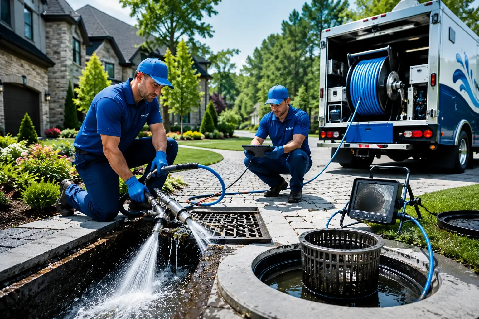 Local outdoor drain cleaning professionals in Burt Lake, MI